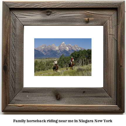 family horseback riding near me in Niagara, New York